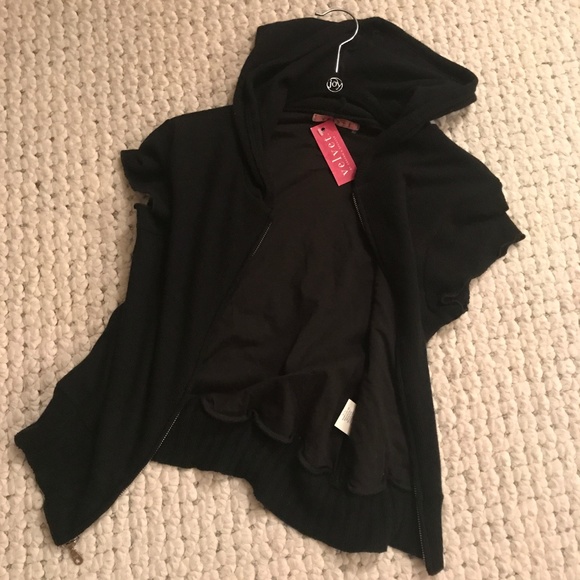 VELVET Cashmere Hoodie MOD Zip Hooded Jacket NWT - Picture 2 of 7